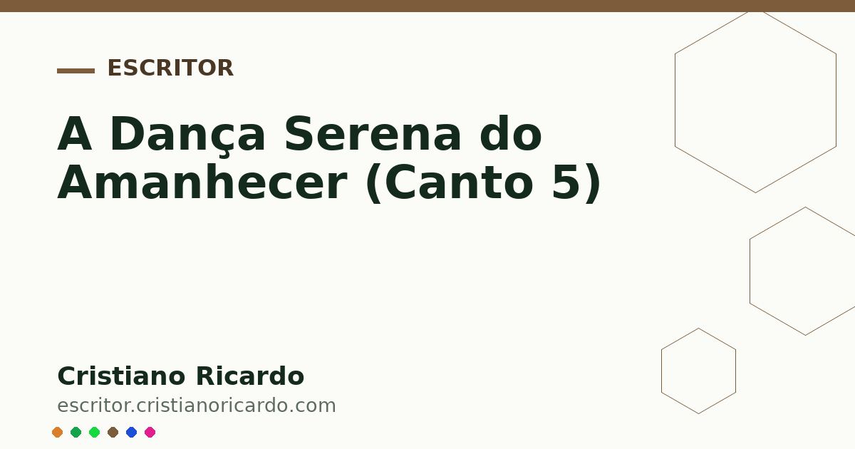 Card OG automático: A Dança Serena do Amanhecer (Canto 5)