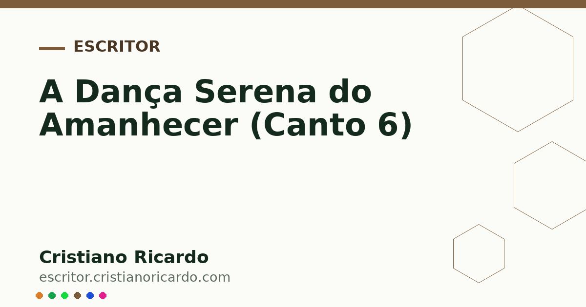 Card OG automático: A Dança Serena do Amanhecer (Canto 6)