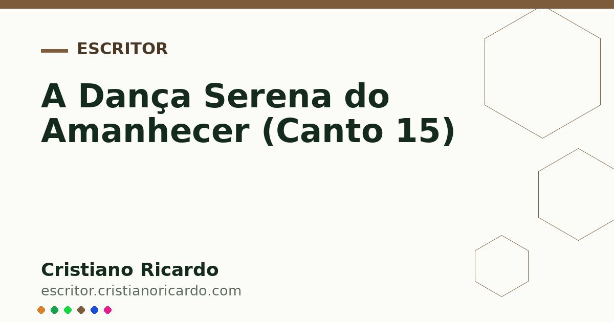 Card OG automático: A Dança Serena do Amanhecer (Canto 15)