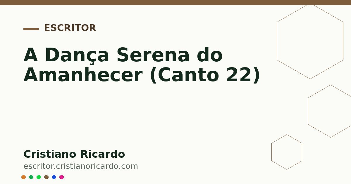 Card OG automático: A Dança Serena do Amanhecer (Canto 22)