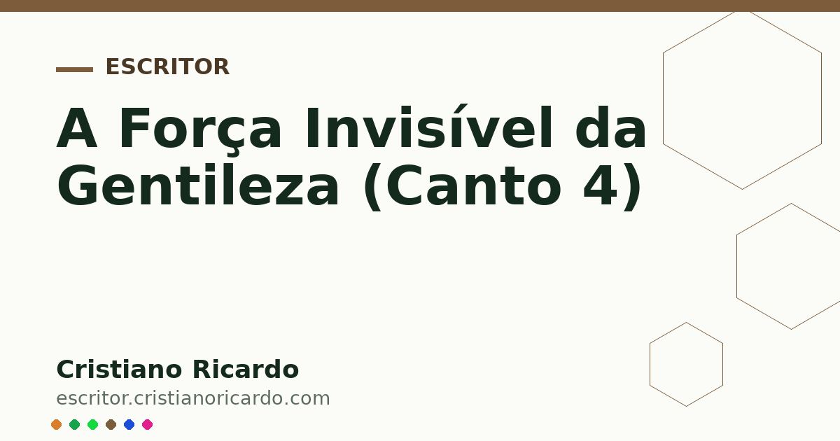 Card OG automático: A Força Invisível da Gentileza (Canto 4)