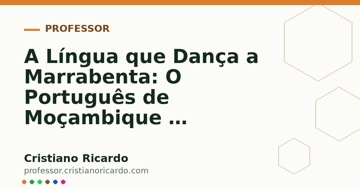 Card OG automático: A Língua que Dança a Marrabenta: O Português de Moçambique — Tesouros da Língua (2004)