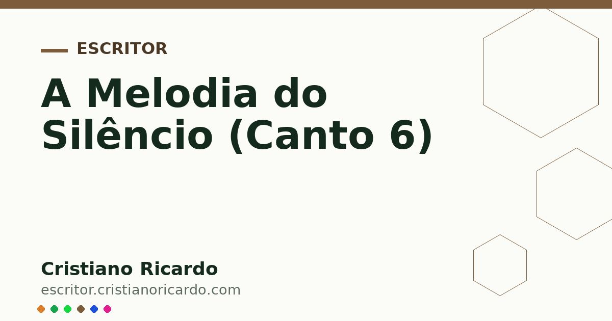 Card OG automático: A Melodia do Silêncio (Canto 6)