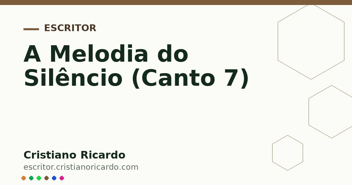 Card OG automático: A Melodia do Silêncio (Canto 7)