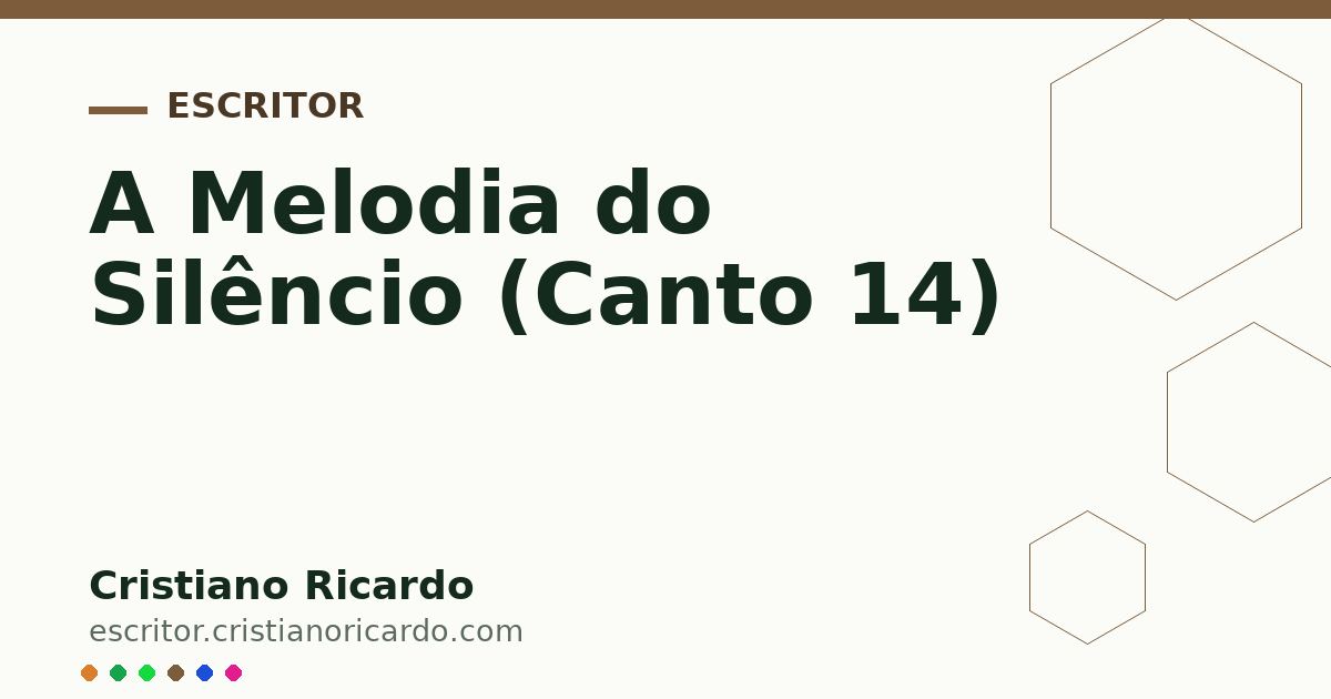 Card OG automático: A Melodia do Silêncio (Canto 14)