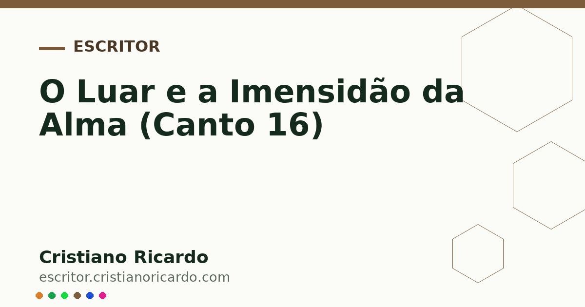 Card OG automático: O Luar e a Imensidão da Alma (Canto 16)