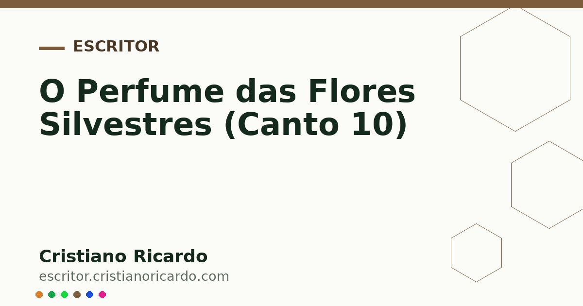 Card OG automático: O Perfume das Flores Silvestres (Canto 10)