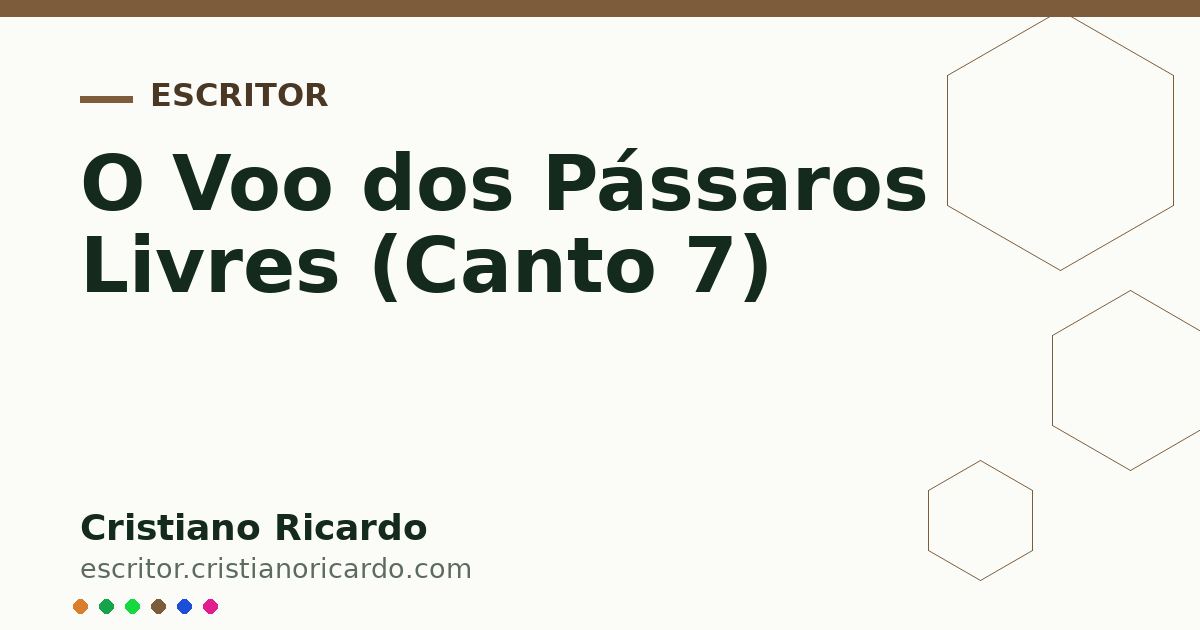 Card OG automático: O Voo dos Pássaros Livres (Canto 7)
