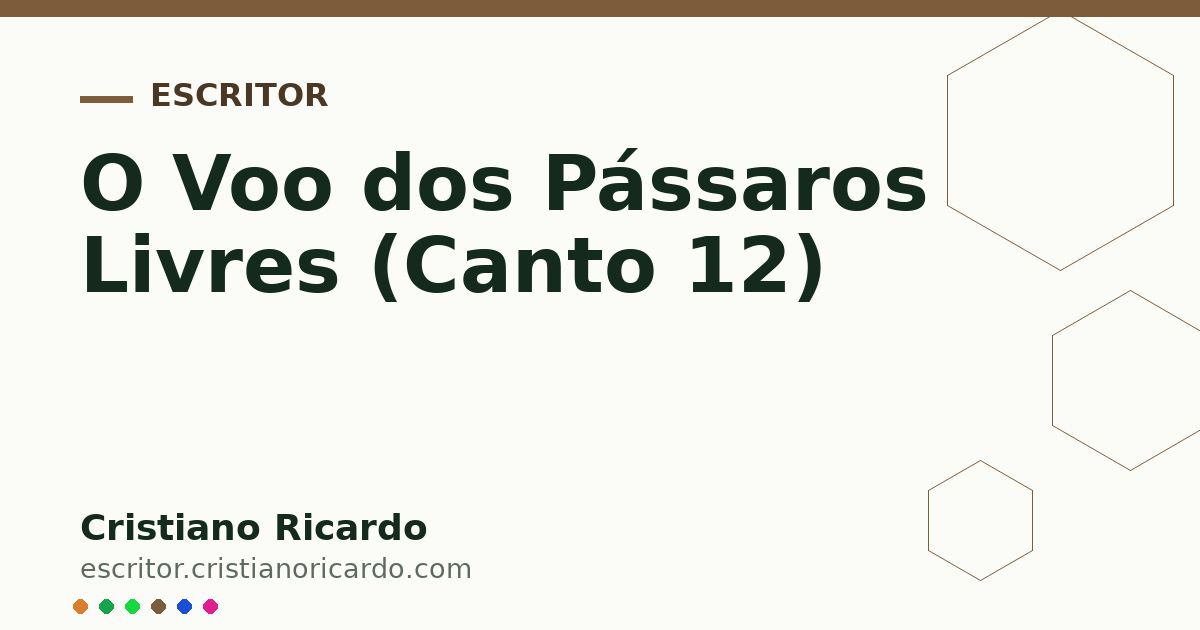 Card OG automático: O Voo dos Pássaros Livres (Canto 12)